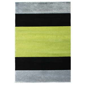 Szaro-zielony dywan Tomasucci Strip, 140 x 190 cm