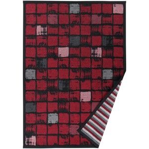 Czerwony dywan dwustronny Narma Telise, 70x140 cm