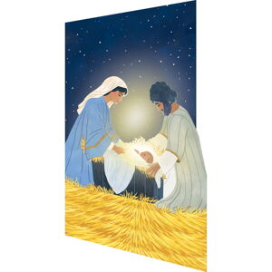 Kartki świąteczne zestaw 5 szt. Away in the Manger – Roger la Borde