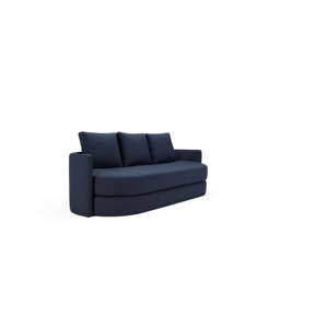 Niebieska sofa rozkładana Innovation Villum Mixed Dance Blue