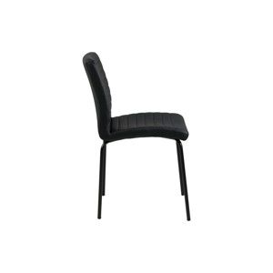 Czarne krzesło Actona Valerie