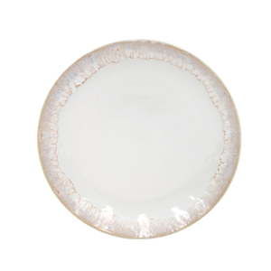 Biały talerz deserowy z kamionki Casafina Taormina, ⌀ 22 cm