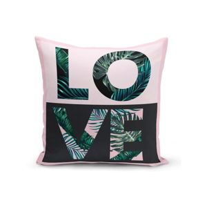 Poszewka na poduszkę Minimalist Cushion Covers Graphic Love, 45x45 cm