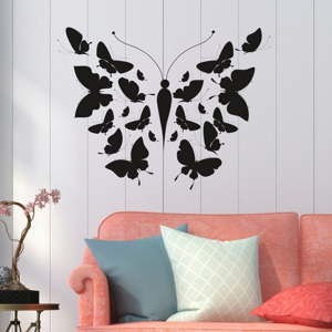 Dekoracyjna naklejka na ścianę Big Butterfly