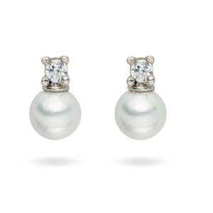 Kolczyki perłowe Pearls of London Klóthó