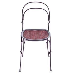 Fioletowo-czerwone krzesło Magis Vigna