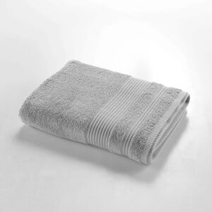 Jasnoszary bawełniany ręcznik kąpielowy frotte 70x130 cm Tendresse – douceur d'intérieur