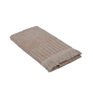Beżowy ręcznik z bawełny Bella Maison Smooth, 30x50 cm
