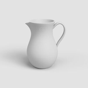 Biały ceramiczny ręcznie wykonany wazon (wysokość 30 cm) Harmonia – Artevasi