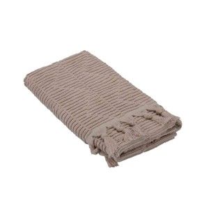 Beżowy ręcznik bawełniany Bella Maison Tassel, 30x50 cm