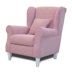 Różowy fotel Sinkro Flamingo