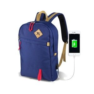 Niebieski plecak z portem USB My Valice FREEDOM Smart Bag