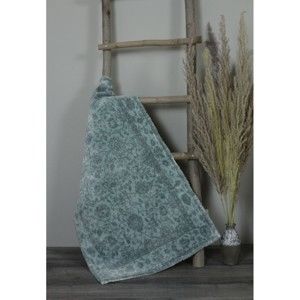 Zielony bawełniany dywanik łazienkowy My Home Plus Sensation, 610x102 cm