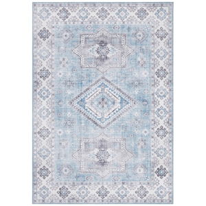 Jasnoniebieski dywan Nouristan Gratia, 200x290 cm