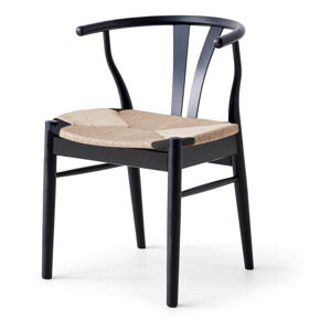 Czarno-naturalne krzesło Freja – Hammel Furniture