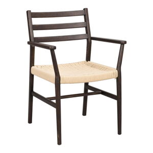 Ciemnobrązowe krzesło Harlan – Rowico