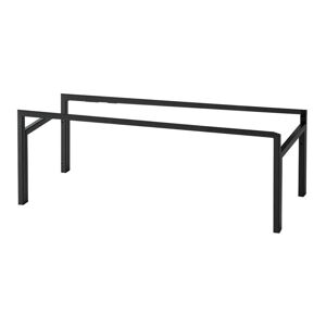 Czarna metalowa podstawa do szafek 86x38 cm Edge by Hammel – Hammel Furniture