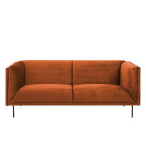 Pomarańczowa 3-osobowa sofa Actona Nevada