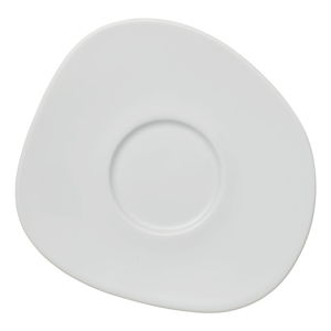 Biały porcelanowy spodek Like by Villeroy & Boch, 17,5 cm