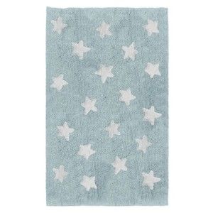 Niebieski dywan dziecięcy Tanuki Stars, 120x160 cm