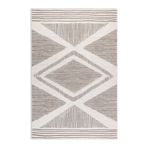 Brązowy/kremowy dywan odpowiedni na zewnątrz 80x150 cm Gemini – Elle Decoration