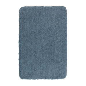 Ciemnoniebieski dywanik łazienkowy Wenko Mélange, 65x55 cm