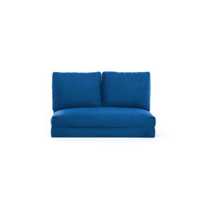 Niebieska rozkładana sofa 120 cm Taida – Artie