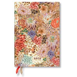 Kalendarz na 2019 rok Paperblanks Kikka Horizontal, 13x18 cm