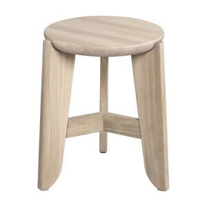 Naturalny stołek z litego drewna dębowego Eli – Blomus