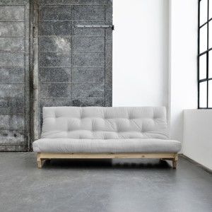 Sofa rozkładana Karup Design Fresh Natural Clear/Light Grey