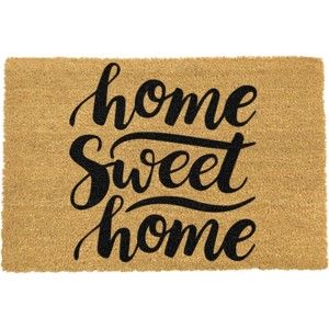 Wycieraczka z naturalnego włókna kokosowego Artsy Doormats Home Sweet Home, 40x60 cm