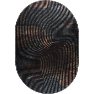 Czarny dywan odpowiedni do prania 160x230 cm – Vitaus