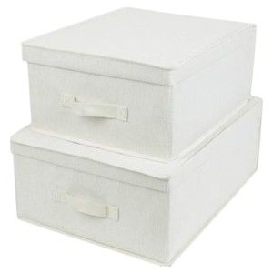 Pudełko Storage Box Natural, 33x40 cm