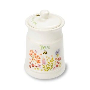 Ceramiczny pojemnik na herbatę Cooksmart ® Flowers