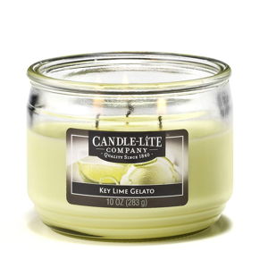 Świeczka w szkle o zapachu limonki Candle-Lite, 40 h
