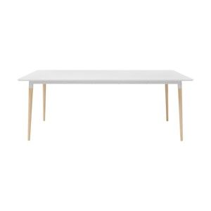 Stół z konstrukcją z dębowego drewna Actona Olivia, 200x100 cm