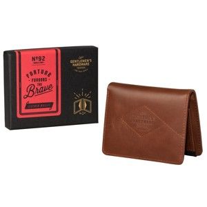 Brązowy portfel skórzany Gentlemen's Hardware