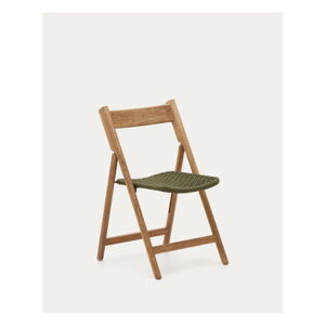 Zielone drewniane krzesło ogrodowe Dandara – Kave Home