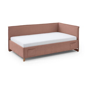 Różowe łóżko dziecięce ze schowkiem 120x200 cm Fun – Meise Möbel