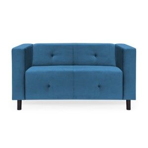 Niebieska sofa 2-osobowa Vivonita Milo