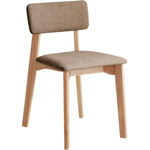 Krzesło biurowe z brązowym obiciem tekstylnym, DEEP Furniture Max