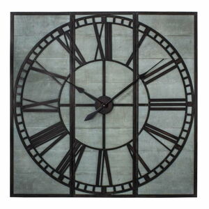 3-częściowy zegar ścienny Antic Line Industrielle, 114,5x114 cm
