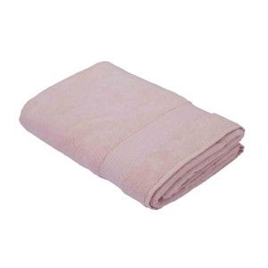 Jasnoróżowy ręcznik bawełniany Bella Maison Basic, 50x90 cm