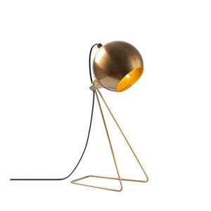 Miedziana lampa stołowa z metalowym kloszem (wysokość 45 cm) Mixed – Opviq lights