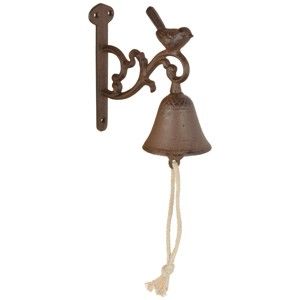 Dzwonek żeliwny z motywem ptaka Ego Dekor Birdie