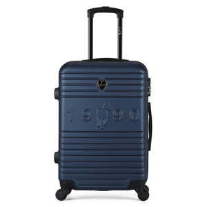 Ciemnoniebieska walizka na kółkach GENTLEMAN FARMER Carro Valise Grand, 89 l