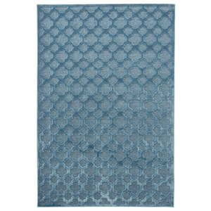 Niebieski dywan z wiskozy Mint Rugs Bryon, 200x300 cm