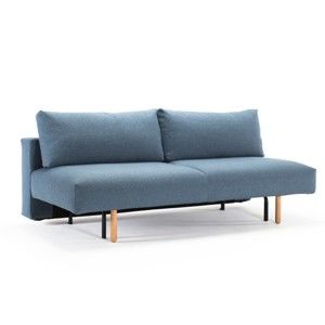 Niebieska sofa rozkładana Innovation Frode