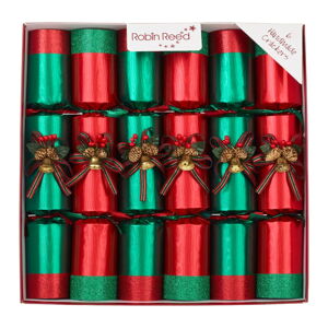 Crackery świąteczne zestaw 6 szt. Ring O Bells Red – Robin Reed
