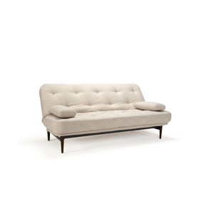 Szara sofa rozkładana Innovation Colpus Linen Sand Grey